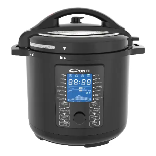 [mCntEpc08a004bk] Conti Electric Pressure Cooker  8L Black (EPC08A004)