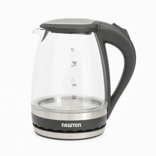 [8K8504G] Newton Kettle 1.5L 2200W - Glass