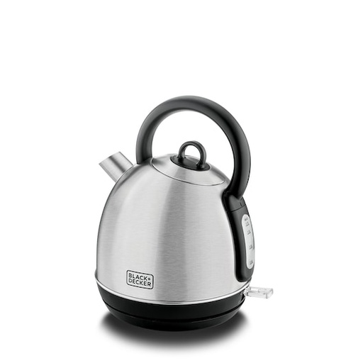 [mbndDK40] Black & Decker Kettle Dome 1.7Liter 2200W - Stainless Steel