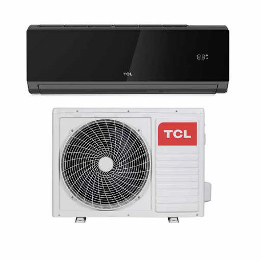 [mTCLTAC12chsdxa31bi] TCL Air Conditioner Inverter Split AC 1 Ton A++ (Black) TAC12-chsd/xa31bi