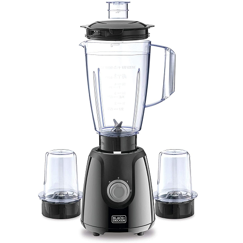 [mBnDBX440B5] black & decker blender 400w + 2 mills