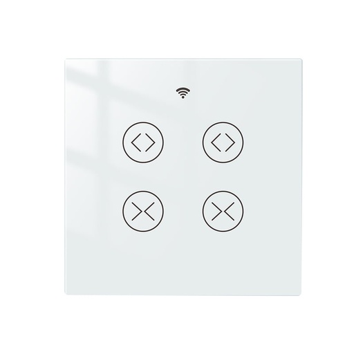 [htMSWRSEUC2WHMS] MOES Smart Curtain Switch 
EU - White (WRS-EUC2-WH-MS) WiFi+RF