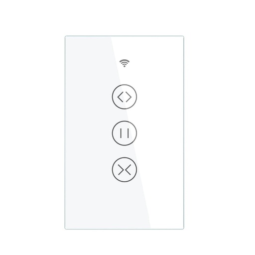 [htMSWRSUSCLWHMS] MOES Smart Curtain Switch 
US - White (WRS-USCL-WH-MS) WiFi+RF 