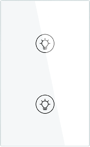 [htMSWSUSD2WHMS] MOES Smart Dimmer Switch 2gang US - White (WS-USD2-WH-MS) WiFi 