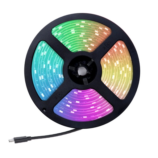 [htMSWLSTDRGBEUPM5htMS] MOES Smart Led Strip Light WIFI RGB EU 5m marquee (WLS-TD-RGB-EU-PM5M-MS)