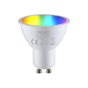 [htMSWBTD5RWWGU10MS] MOES Smart Bulb 5W RGB