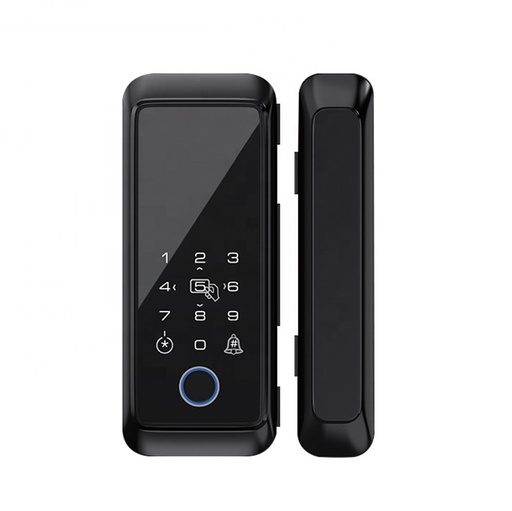 [hTmt253] Automa 253 Tuya Bluetooth Swing Glass Smart Lock - Black