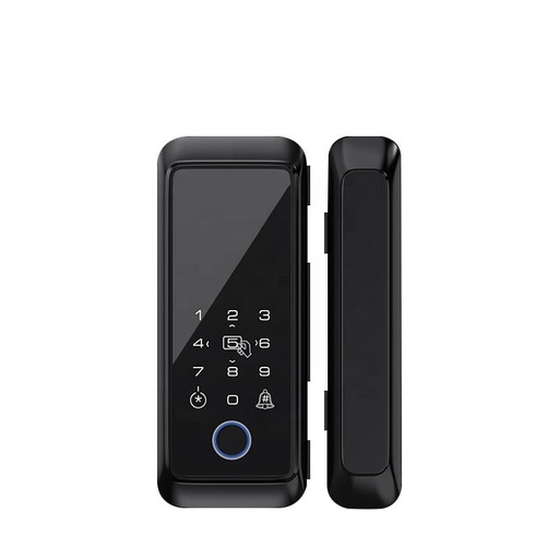 [hTmt253J] Automa 253J TUYA Bluetooth Slide Glass Smart Lock- Black