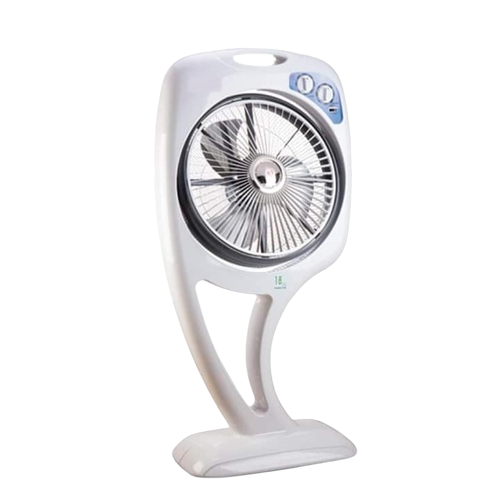[mLmrDSF22] olmar dolphin stand fan 18" touch control with remote - white