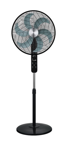 [mTkmzSFR18] Tekmaz Stand Fan 18" with Remote - Black